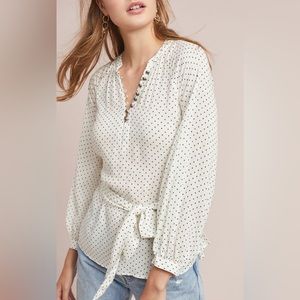 Lucy Polka Dot Blouse, Size 12P